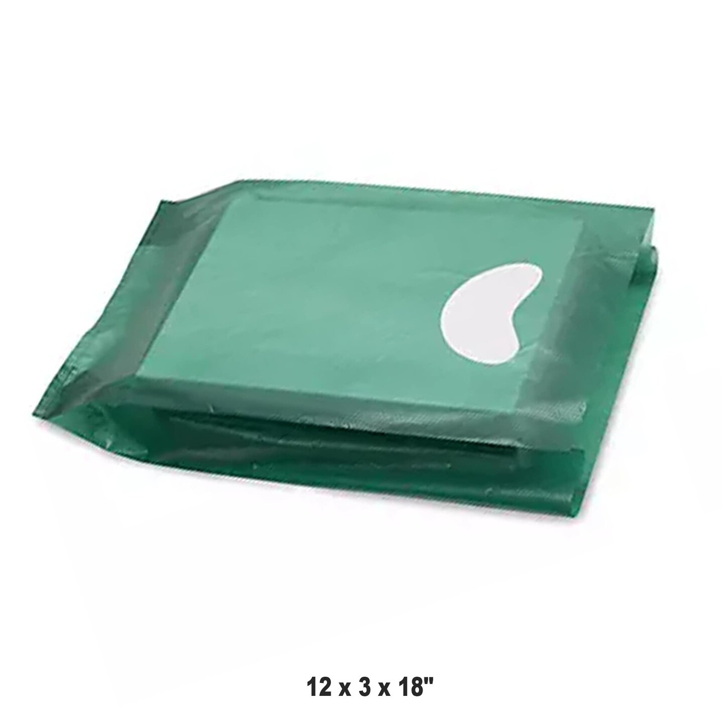 Merchandise Bags 12" x 3" x 18" for Dark Green