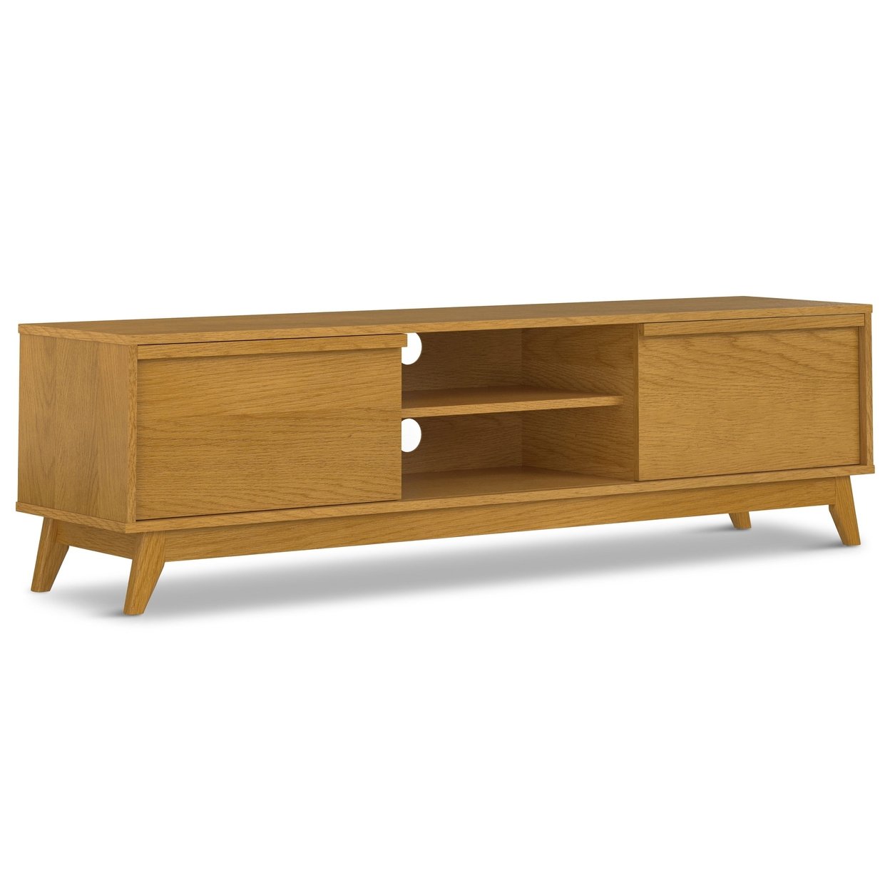 Lennon 72 Inch Low Tv Stand In Oak