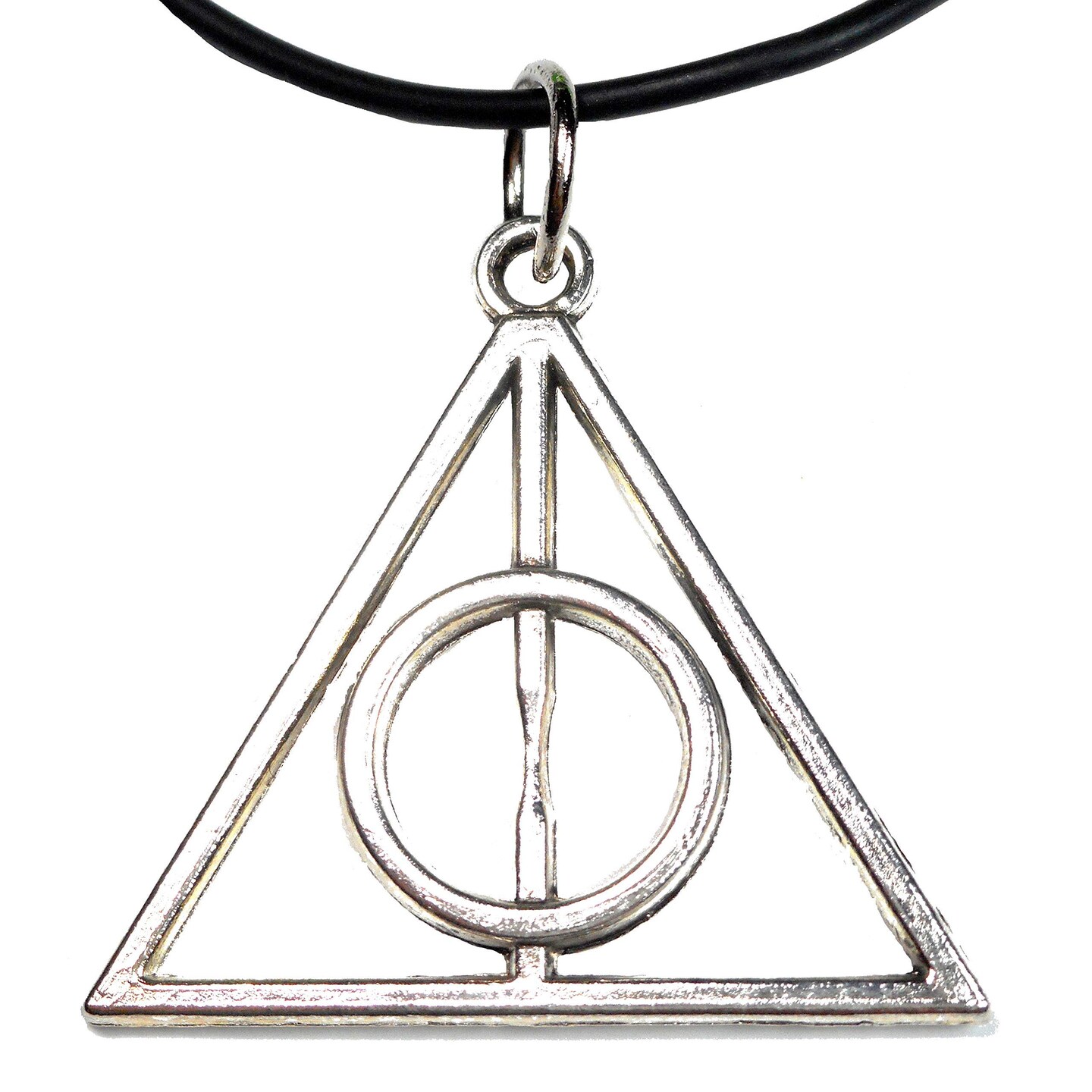 Silver Tone Magical Symbol Pendant Necklace for Man or Woman, Magic Fantasy  Lover Geek Jewelry Gift MakerPlace by Michaels