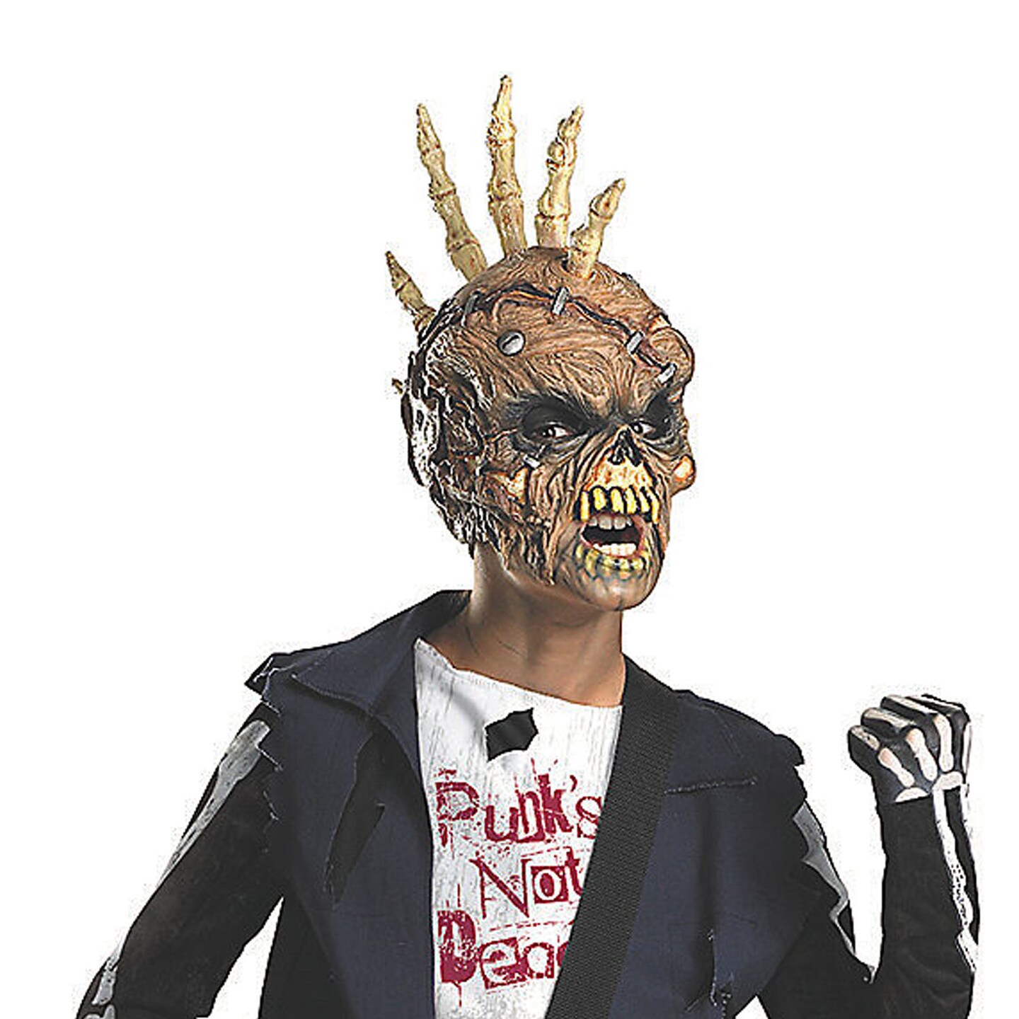 Boy&#x27;s Punk Zombie Costume