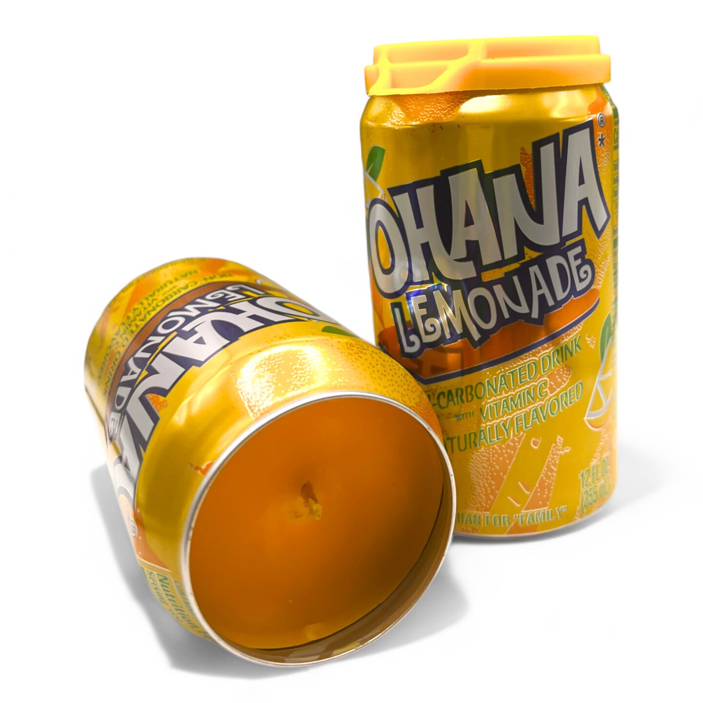 Ohana Lemonade Soda Pop Soy Can Candle | Michigan Treasure