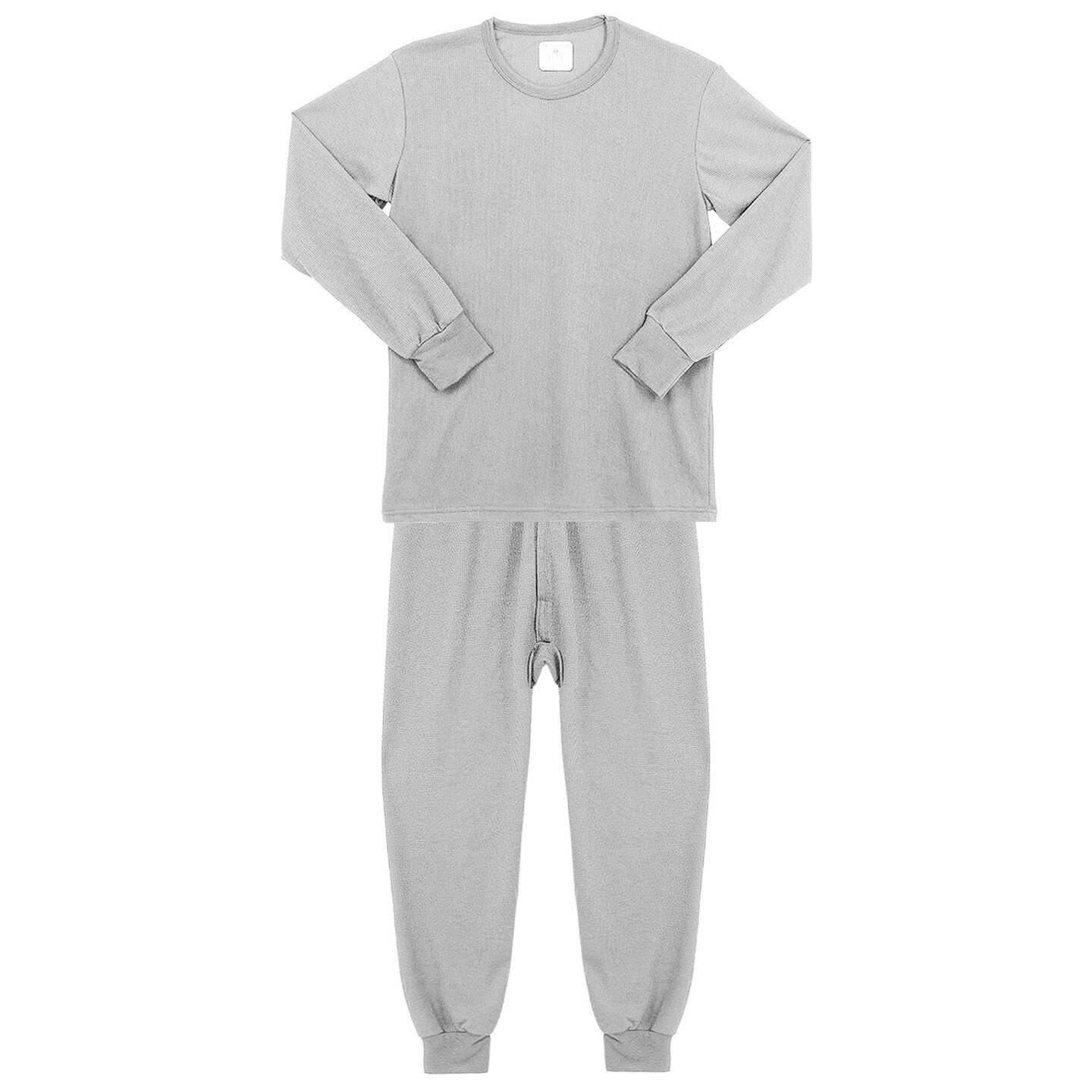 Thermatek Men&#x27;s Waffle Thermal Set Light Grey 1 Set