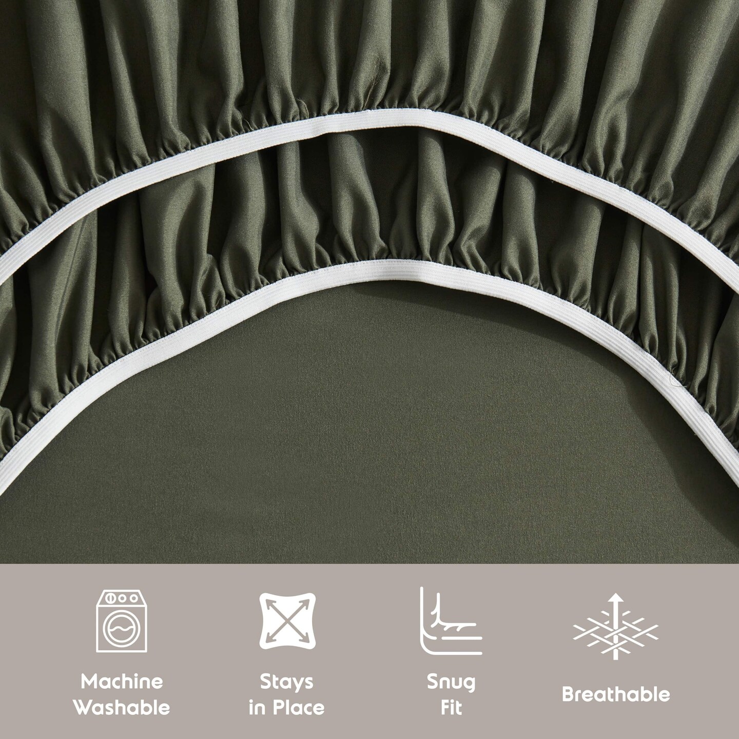 Nestl 6 PC Extra Deep Pocket Sheet Set