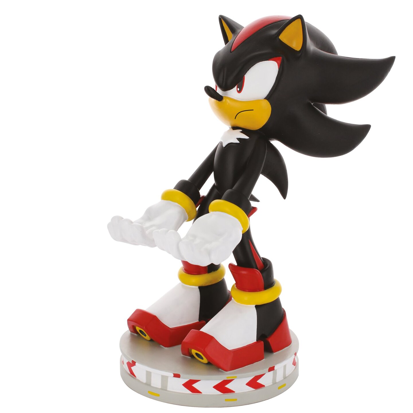 Exquisite Gaming: SEGA: Sonic - Shadow The Hedgehog - Cable Guys Original Controller &#x26; Phone Holder, Collectible Device Stand, Licensed Figure