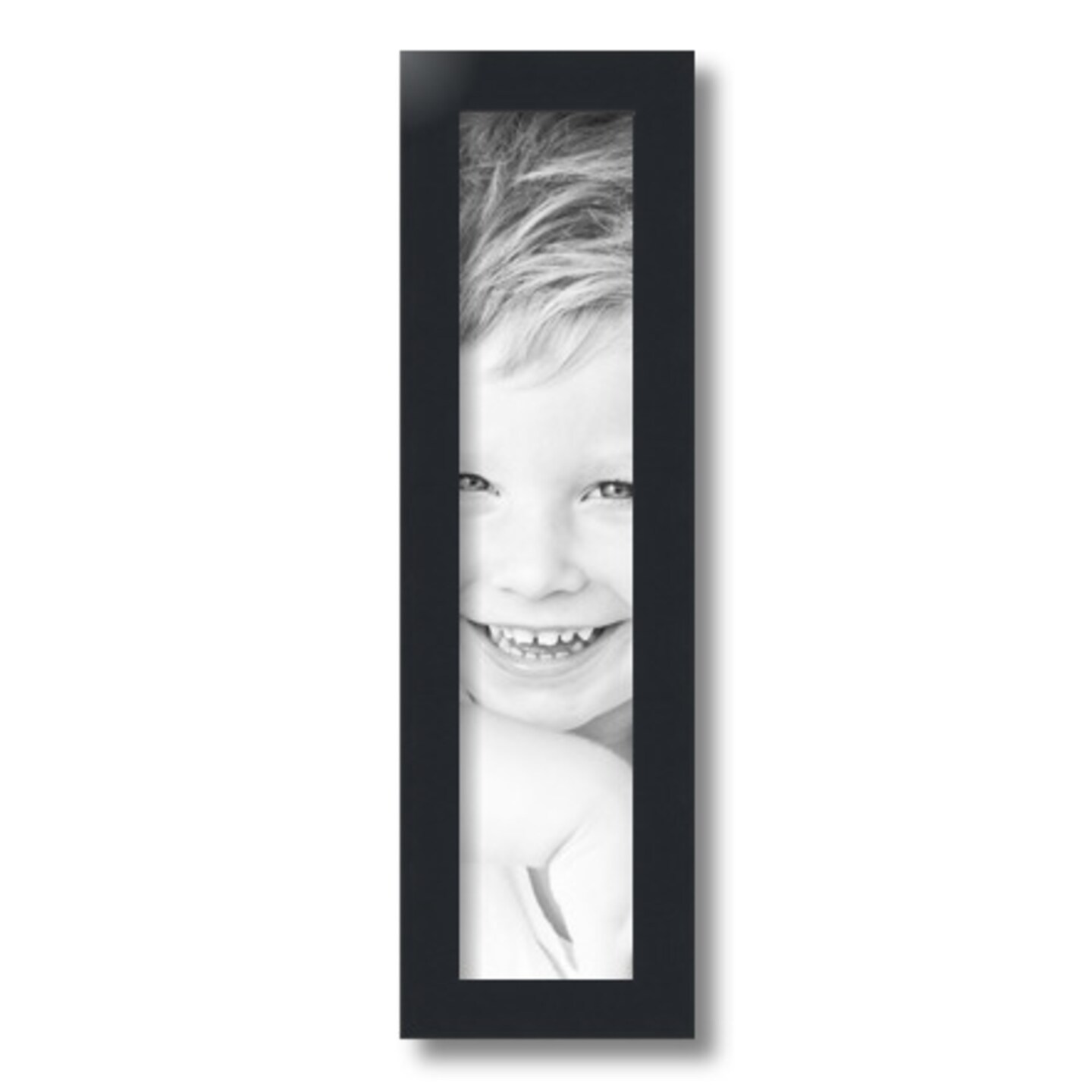 ArtToFrames 4x18 Inch Picture Frame, This 1.25 Inch Custom MDF Poster Frame is Available in Multiple Colors, Great for Your Art or Photos - Comes with Regular Glass and Corrugated Backing (A96O)