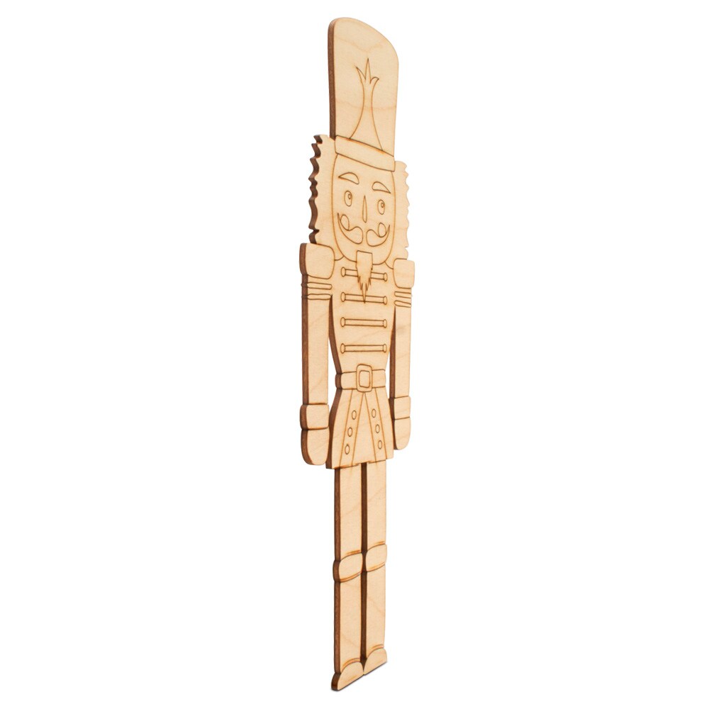 Christmas Wood Nutcracker Cutout, From 6&#x22;- 24&#x22; | Woodpeckers