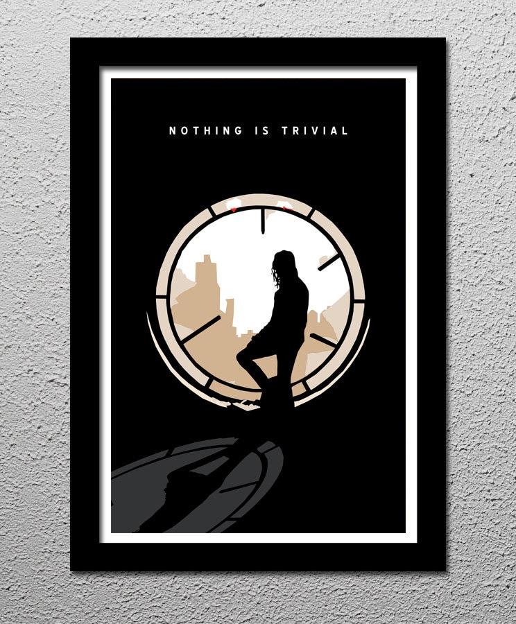 The Crow Poster Original Eric Draven Art Print - Brandon Lee Wall Decor 13x19 product 2