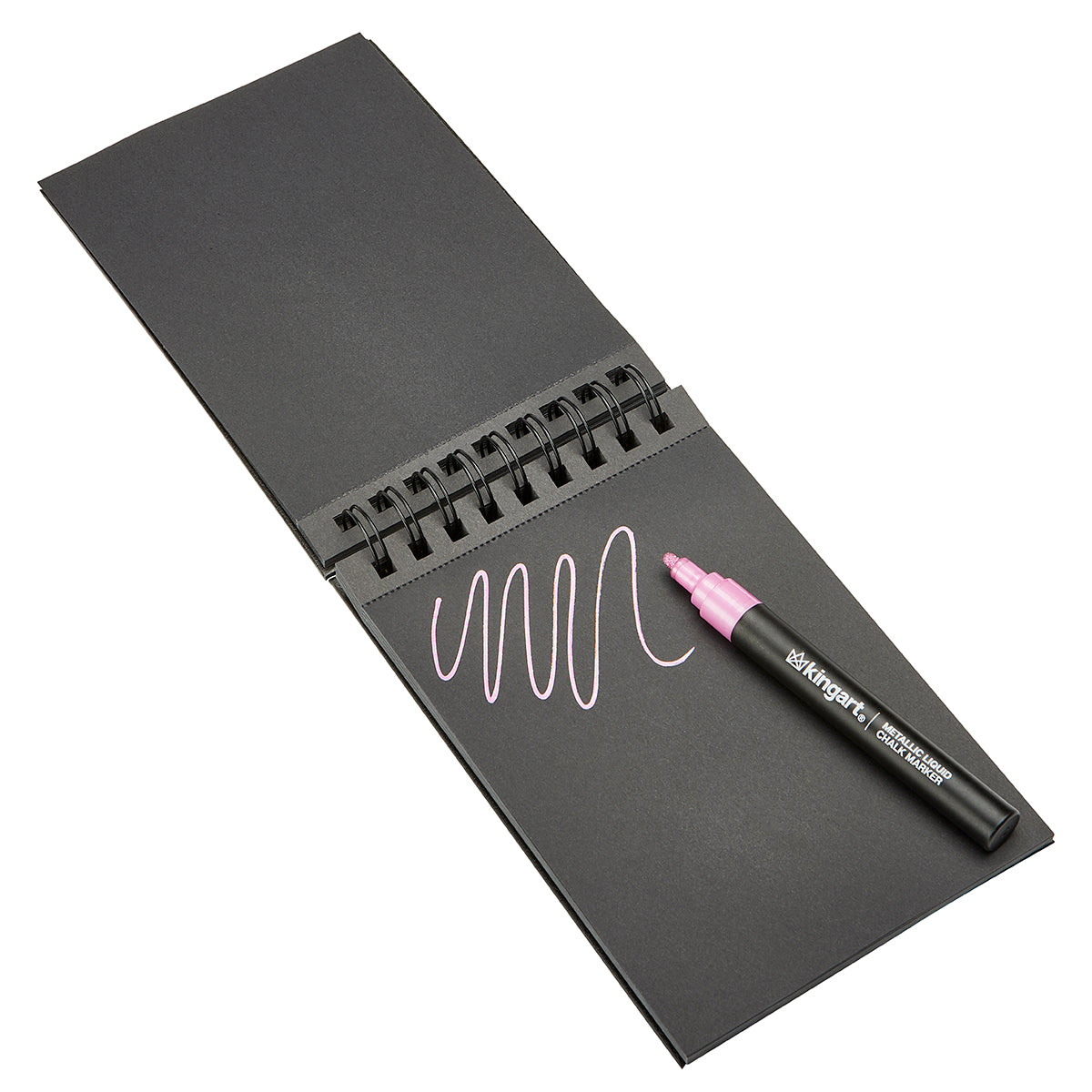 KINGART&#xAE; Black Paper 5x7 inch 75 Sheets