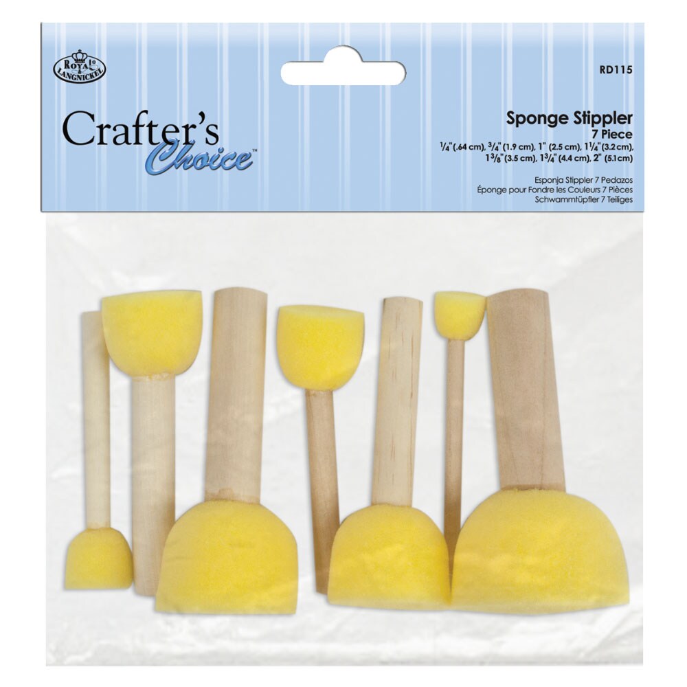 RD115 | Crafter&#x27;s Choice&#x2122; 7pc Sponge Stippler Set