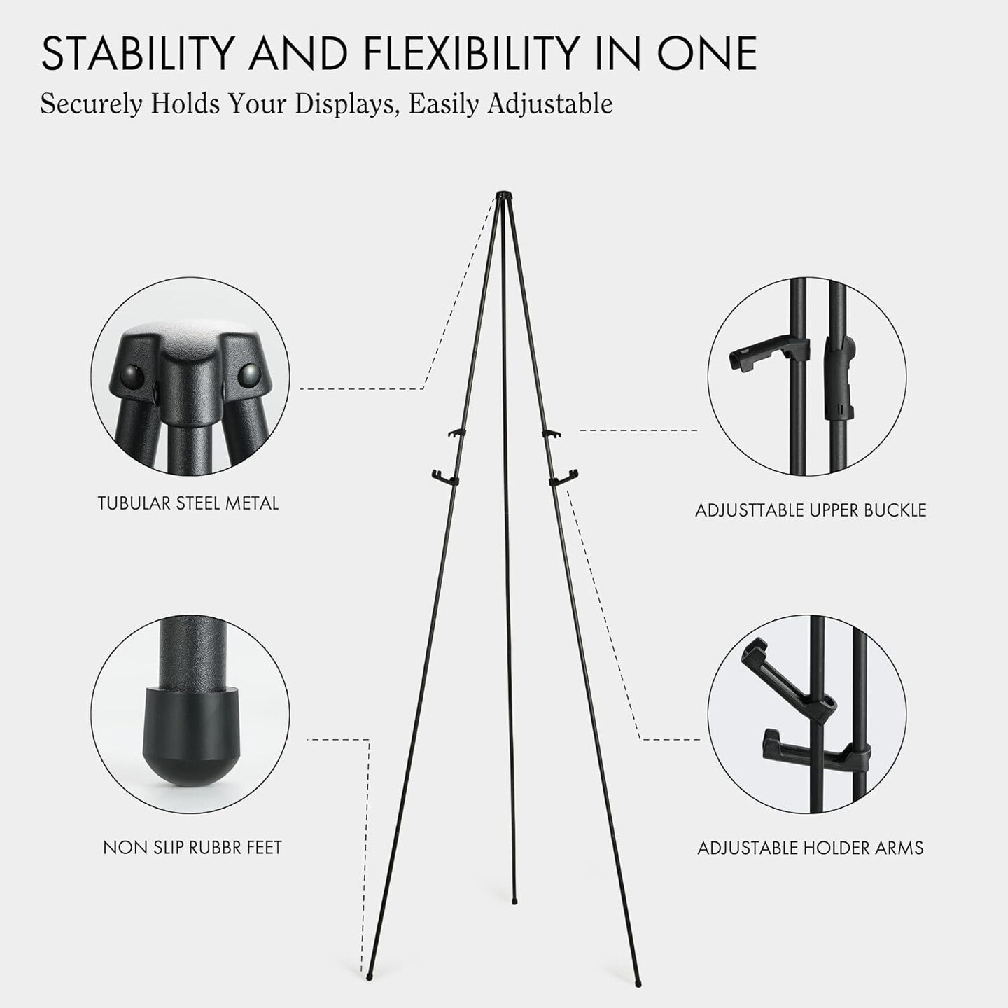 Artify Portable Adjustable Easel - 64&#x22;