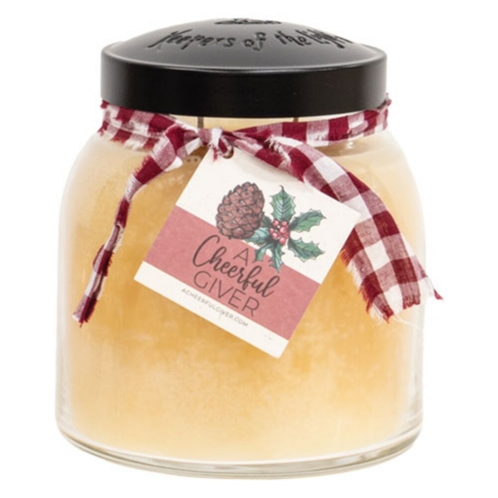 Toasted Eggnog Candle 34oz with Almond Cinnamon Coconut Milk &#x26; Vanilla Cream