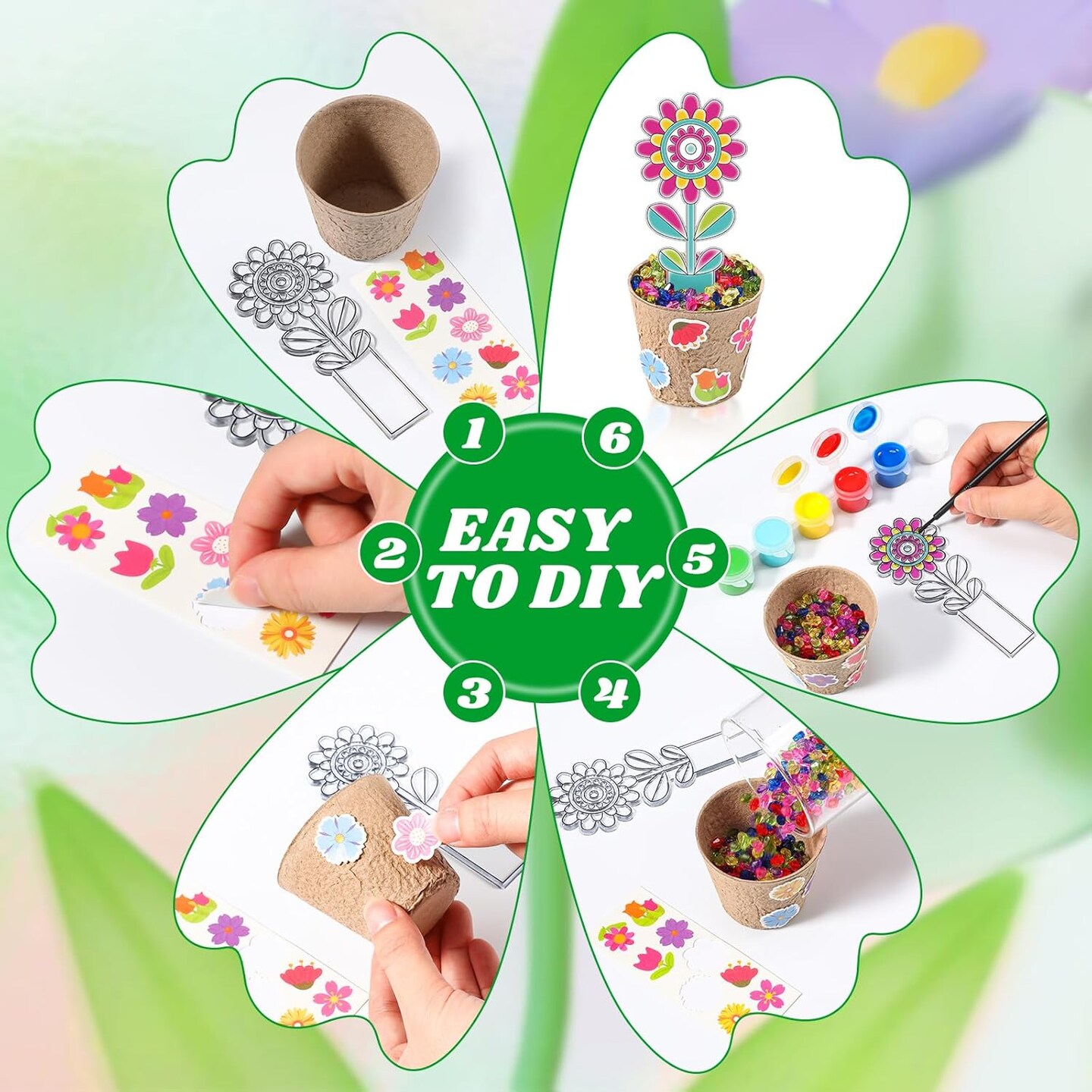 18 Sets Mother&#x27;s Day Crafts Kits Bulk