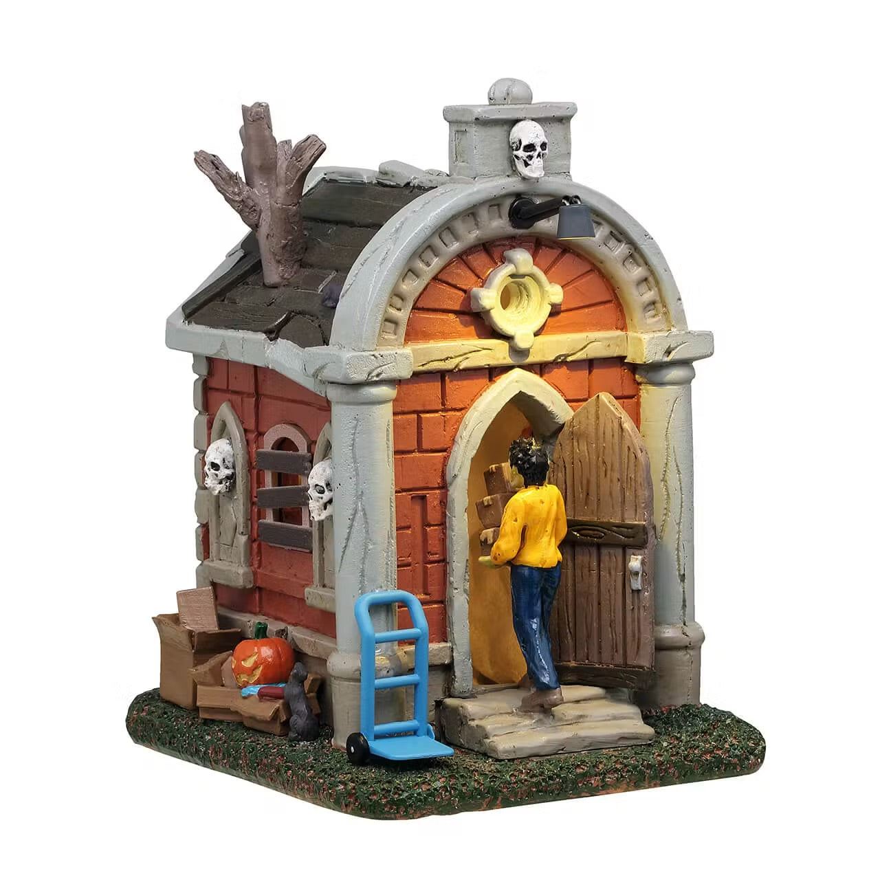 Lemax Spooky Town Halloween Village: Crypt Move In