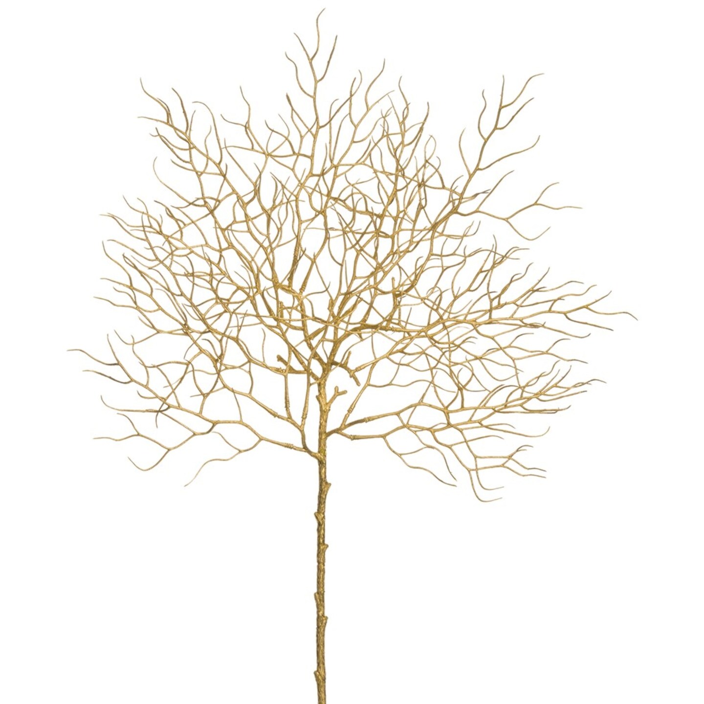 Allstate Twig Artificial Christmas Spray - 23&#x22; - Metallic Gold