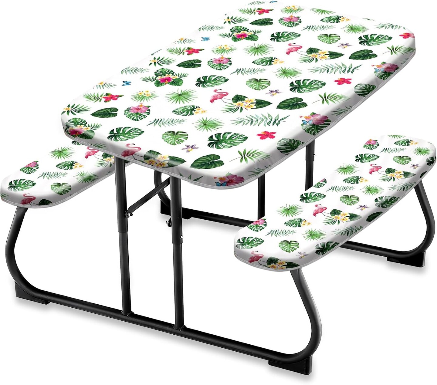 3PCS Waterproof Kids Picnic Table Cover with Bench Covers
