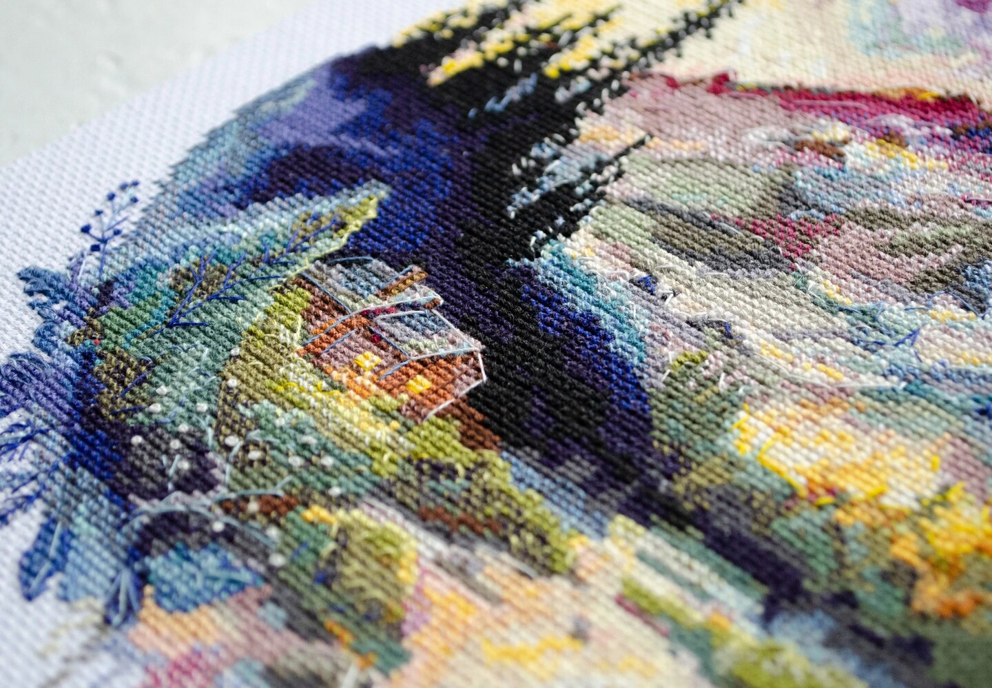 Cross-stitch kit On top of the world