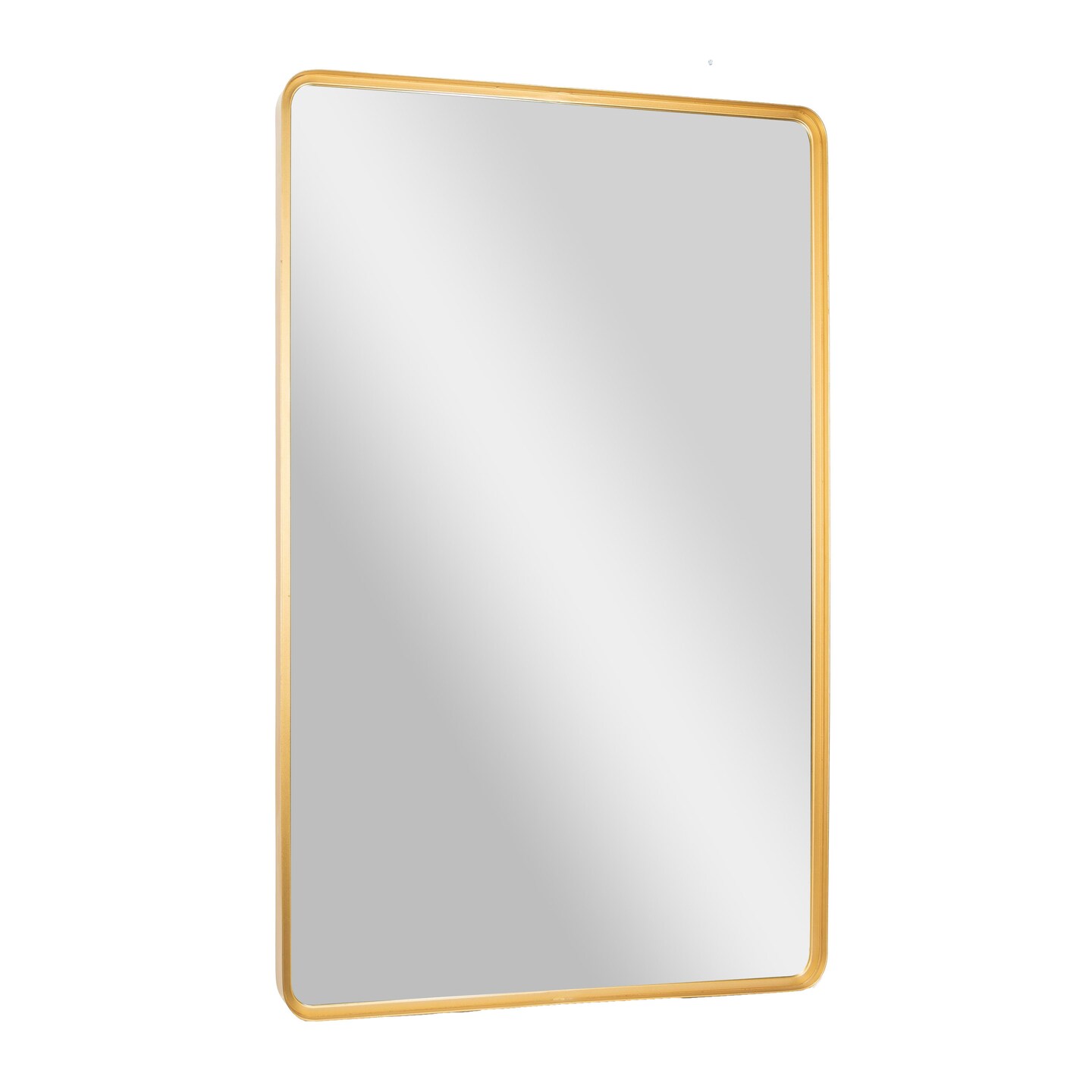 Emma and Oliver Afsin Wall Mirror with Silver Backed Glass for Clarity for Entryways, Bathrooms & More