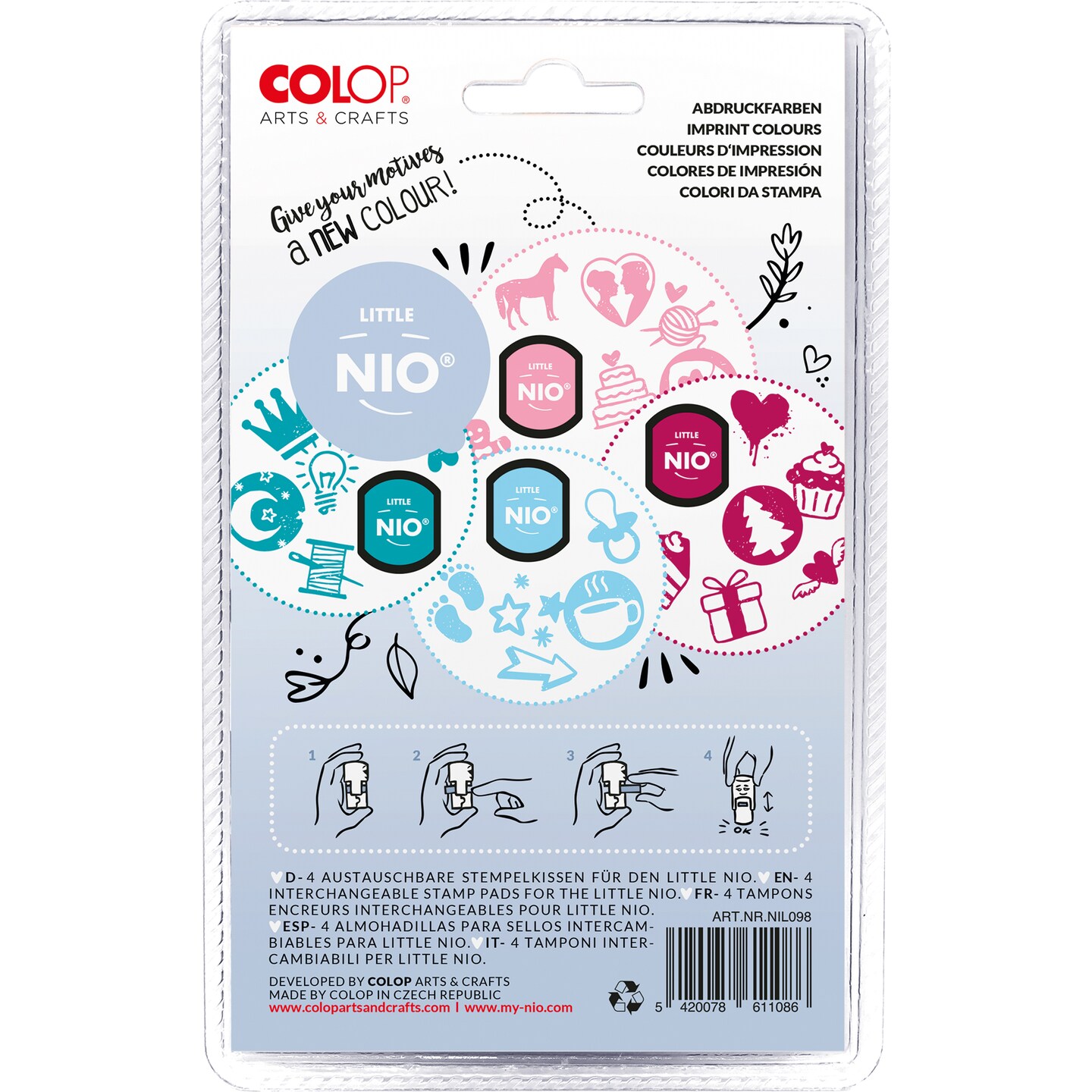 Little NIO Classic Inkpads refill kit