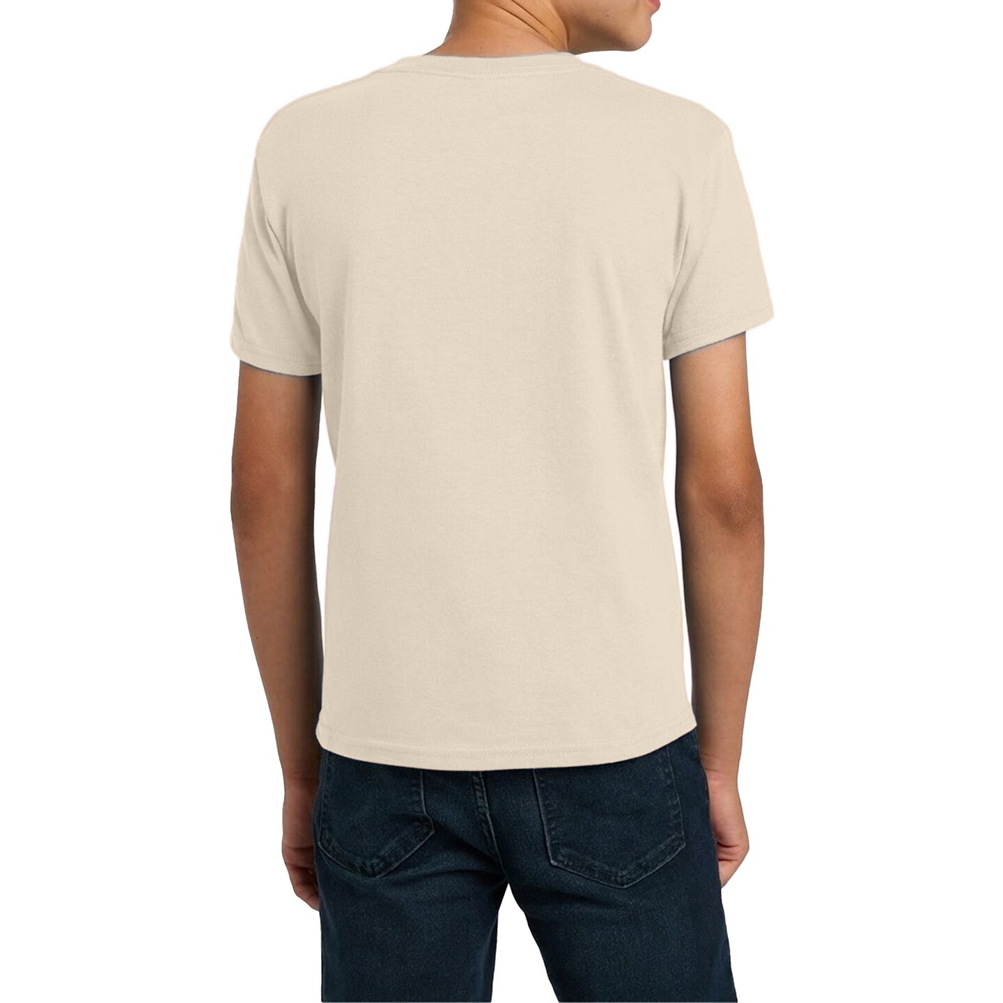 Gildan Youth Heavy Cotton T-Shirt, Plain Short Sleeve Craft & Print Ready