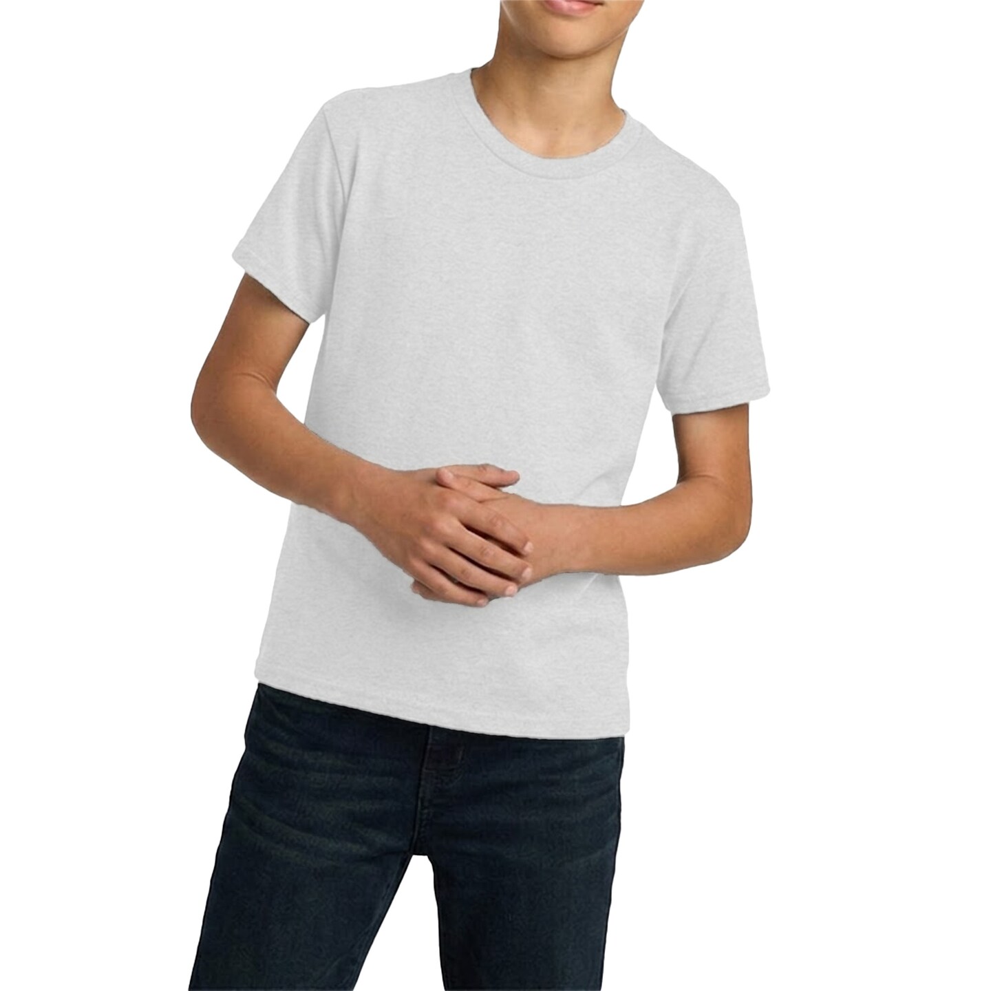 Gildan Youth Heavy Cotton T-Shirt, Plain Short Sleeve Craft & Print Ready