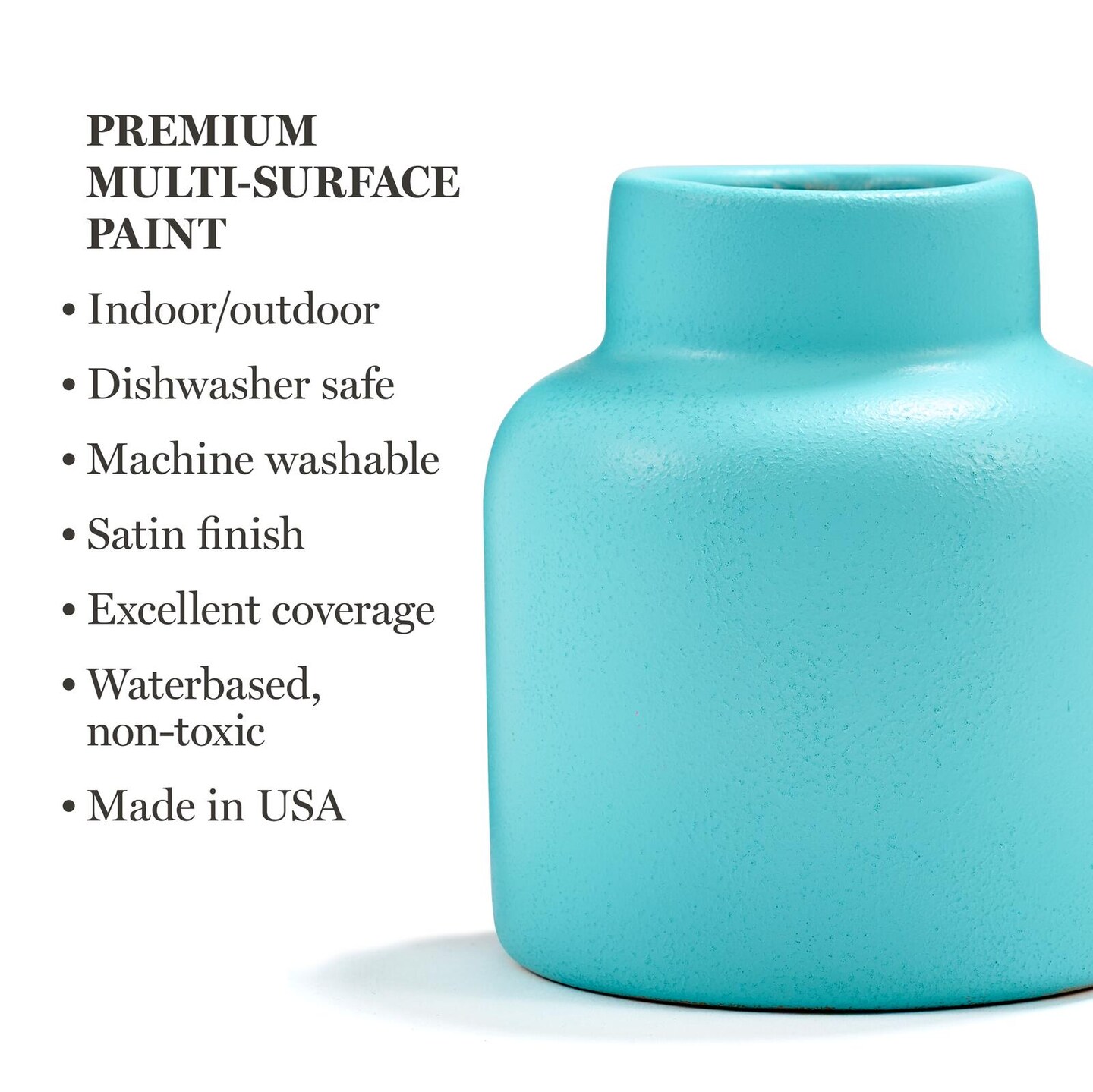 Martha Stewart&#x2122; Essentials - Multi-Surface Satin Paint Set - 12 pc. - 68661