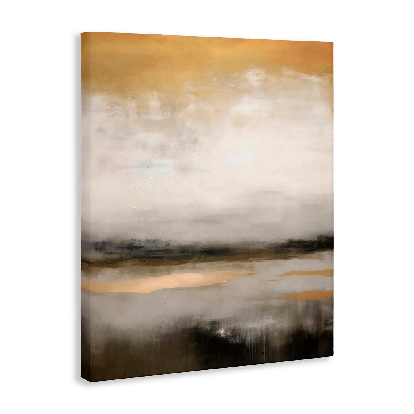 Stupell Industries Dreamy Neutral Abstract Landscape Canvas Wall Art, design by Creative Studio