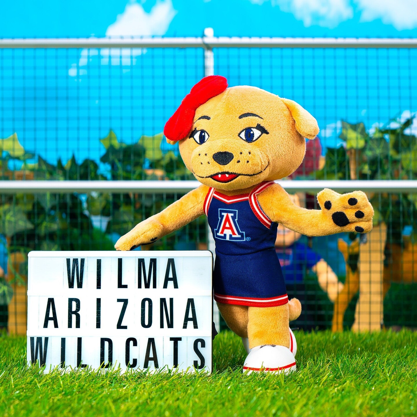 Bleacher Creatures Arizona Wildcats Wilma 10" Mascot Plush Figure