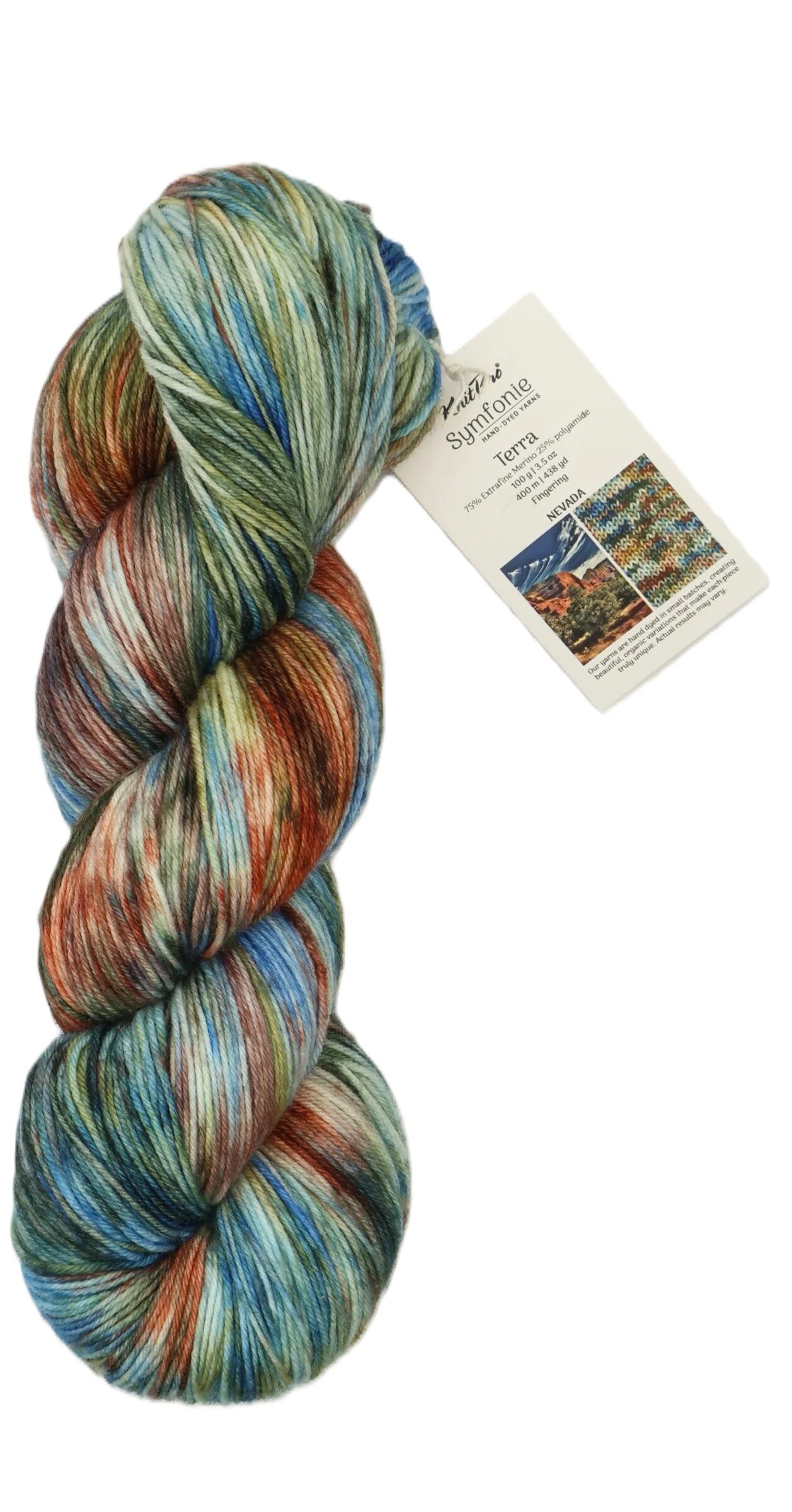 KnitPro Symfonie Premium Hand Dyed Merino Wool & Polyamide Sock 