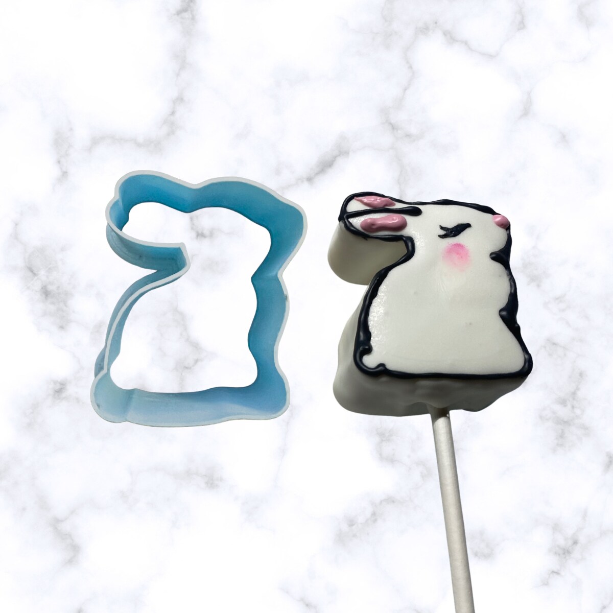 Easter Bunny  3 in 1  Cake Pop Cutter,