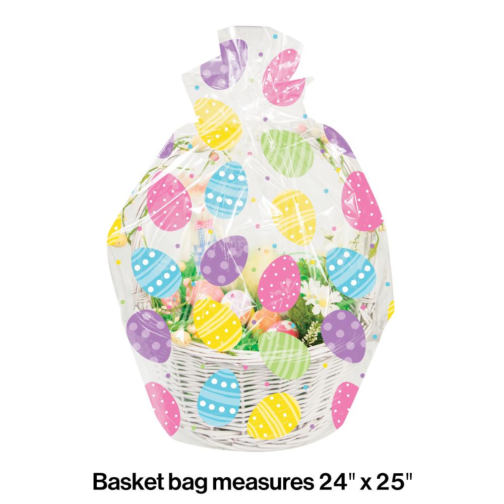 Easter Eggs Cello Bag for Easter Baskets