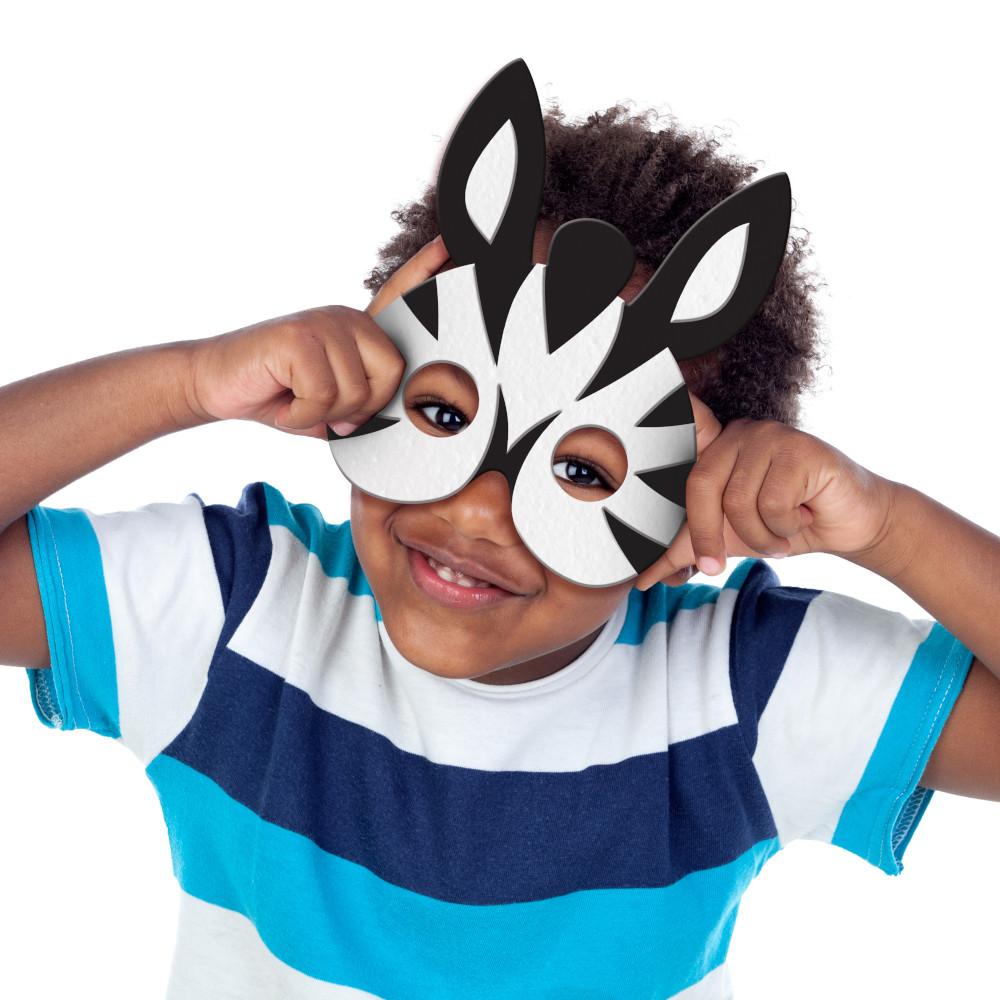 Party Animals Foam Masks (4/Pkg)