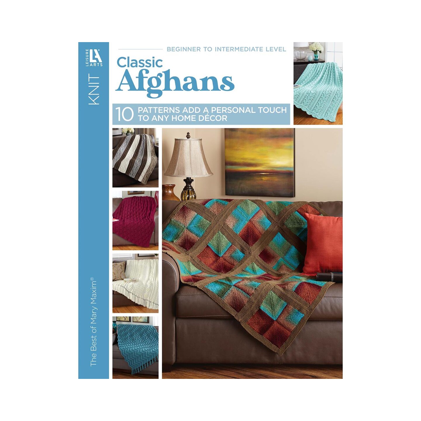 Leisure Arts Classic Afghans Knitting Book