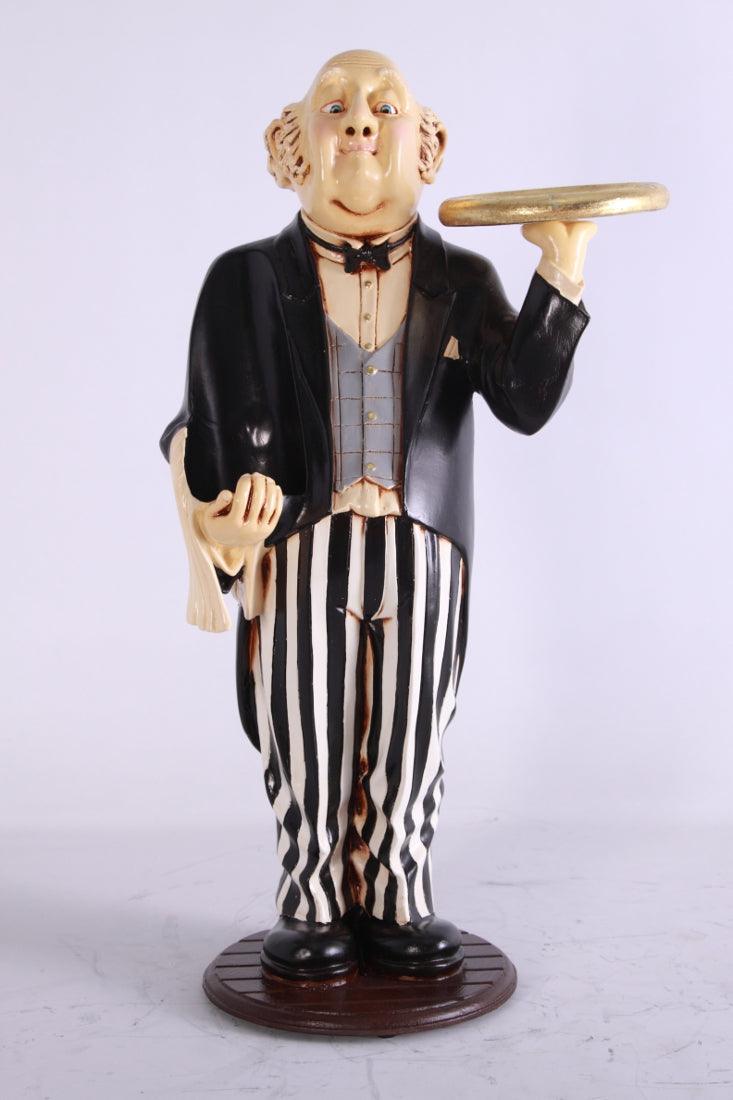 Connoisseur Butler Wine Holder Small Statue