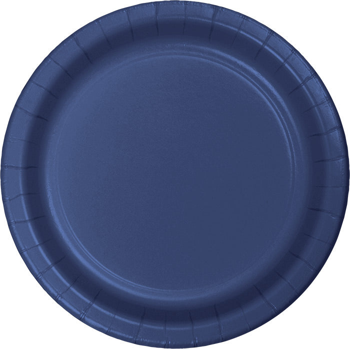 Navy Blue Paper Plates (24/Pkg)