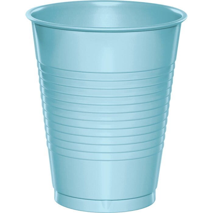 Pastel Blue 16 Oz Plastic Cups (20/Pkg)
