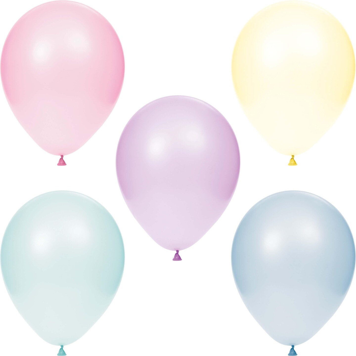 Bulk Pack of 30 Birthday Latex Balloons 12&#x22; Asst Pastel Colors