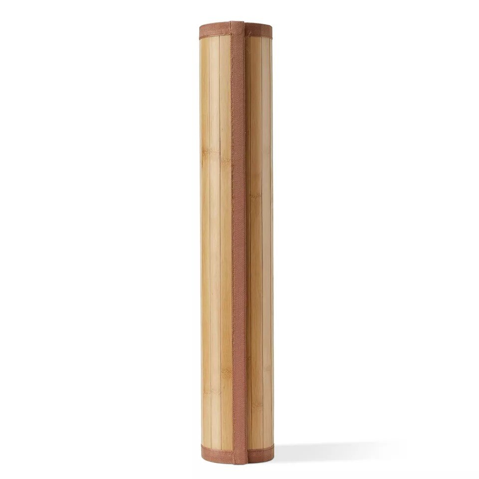 Bamboo Floor Mat, 72" x 24" Non-Slip Runner Rug for Kitchen, Entryway, Hallway