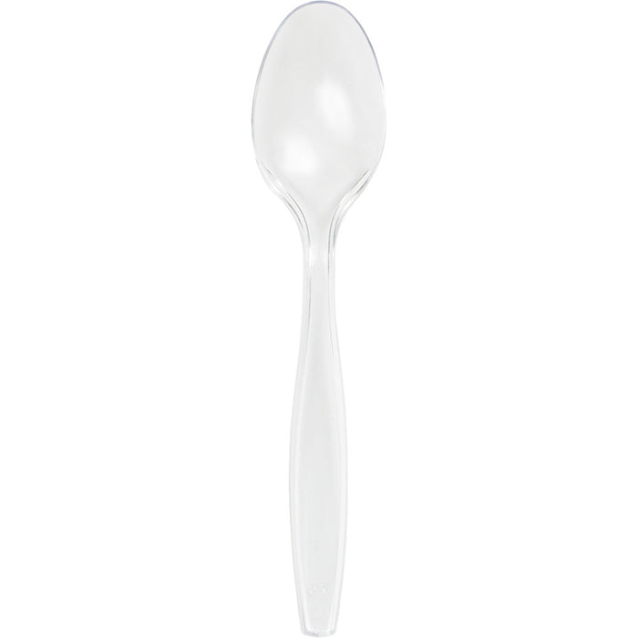 Clear Plastic Spoons (24/Pkg)