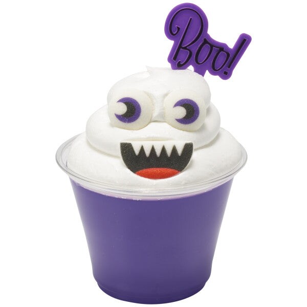 Monster Face Assortment Dec-Ons&#xAE; Decorations (12 pieces)