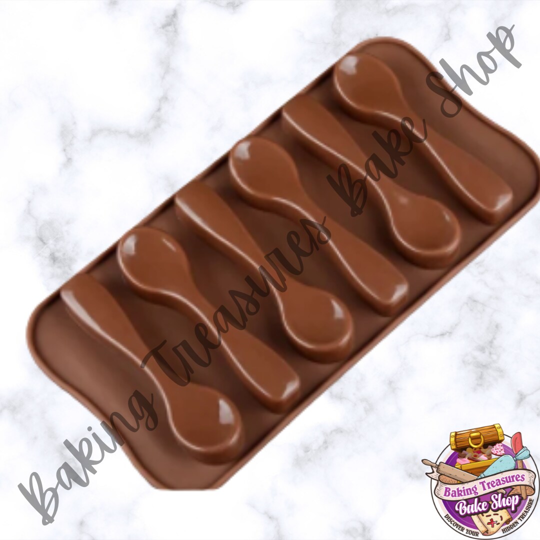 Chocolate Silicone Mold - Spoons