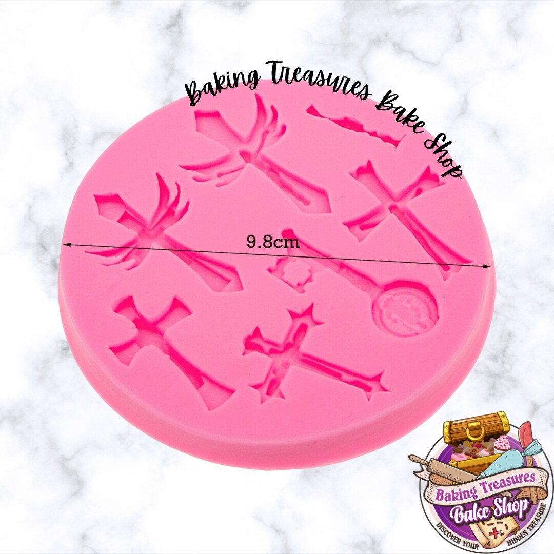 Assorted Crosses  Silicone Mold