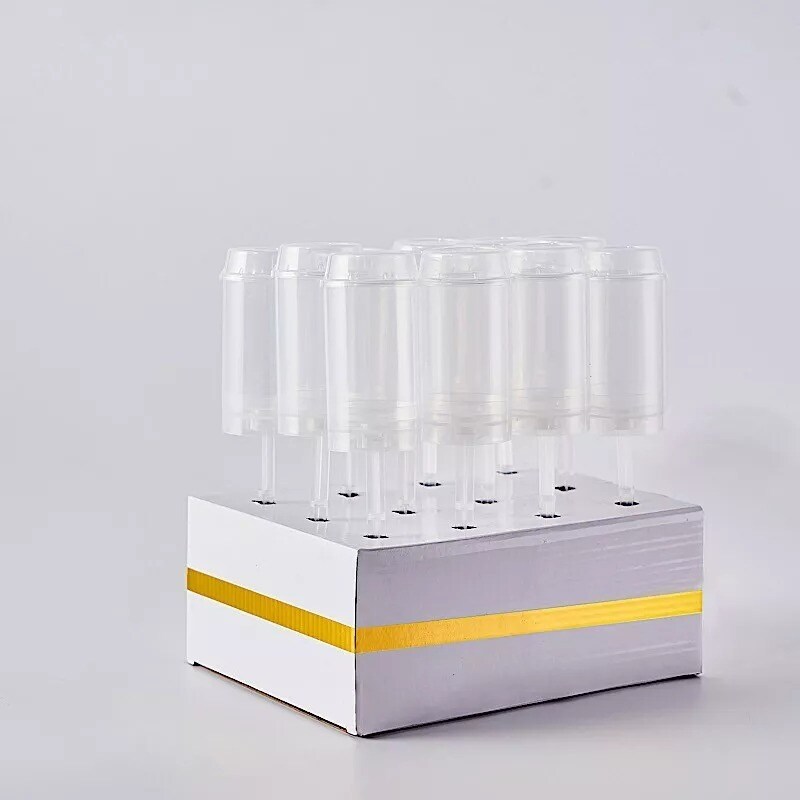12 Clear Push Up Cake Pop Shooters White Display Box Stand Party Dessert Holder