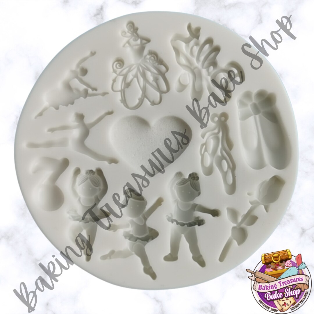 Ballerina Theme Silicone  Mold