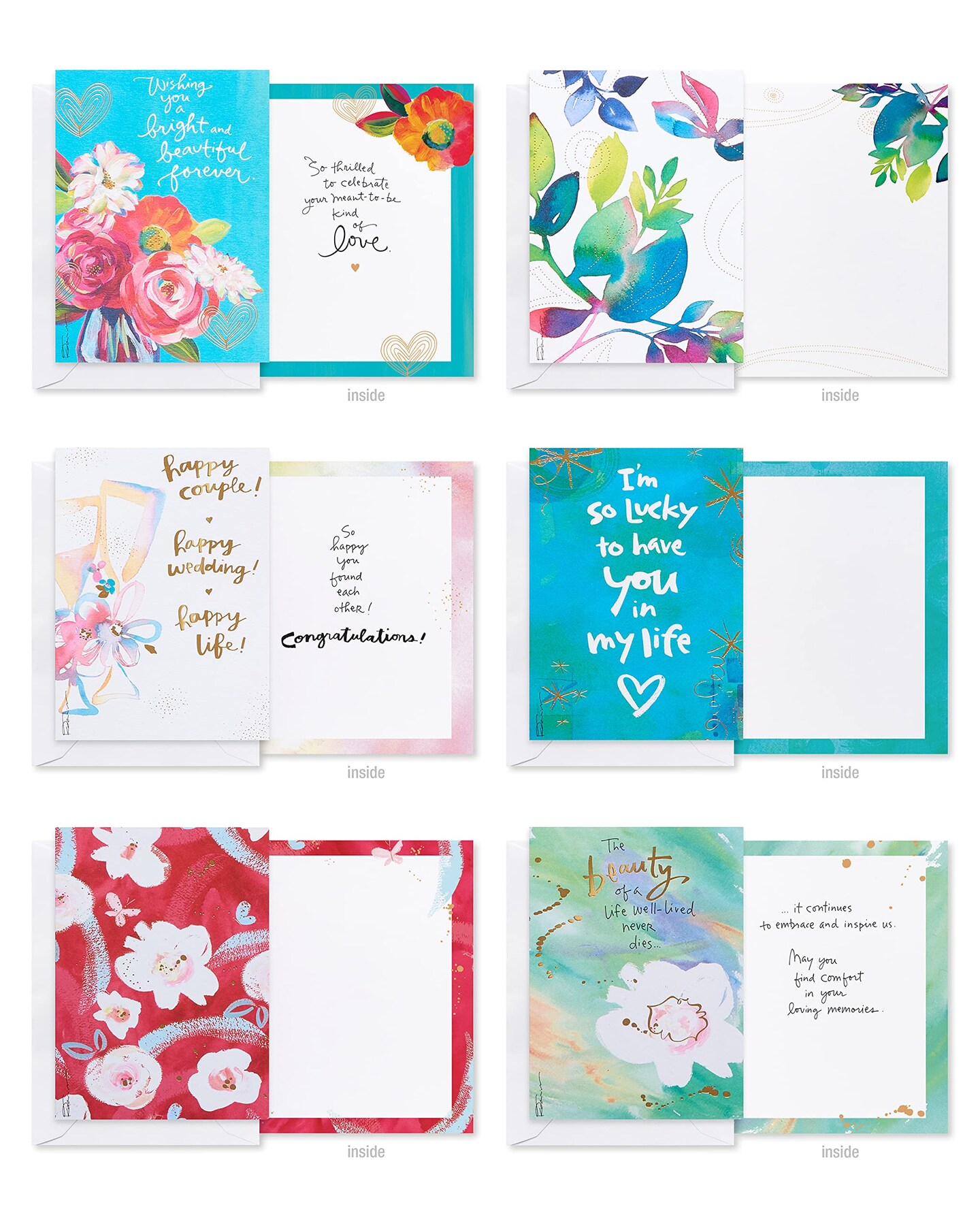 American Greetings All Occasion Card Bundle, Kathy Davis Designs (40-count)