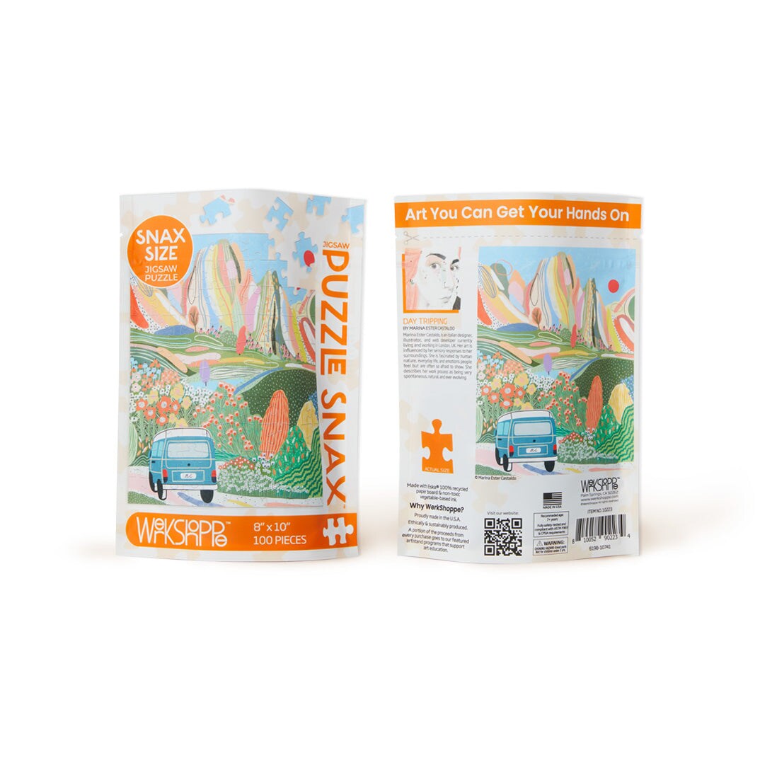 Day Tripping 100 Piece Jigsaw Puzzle