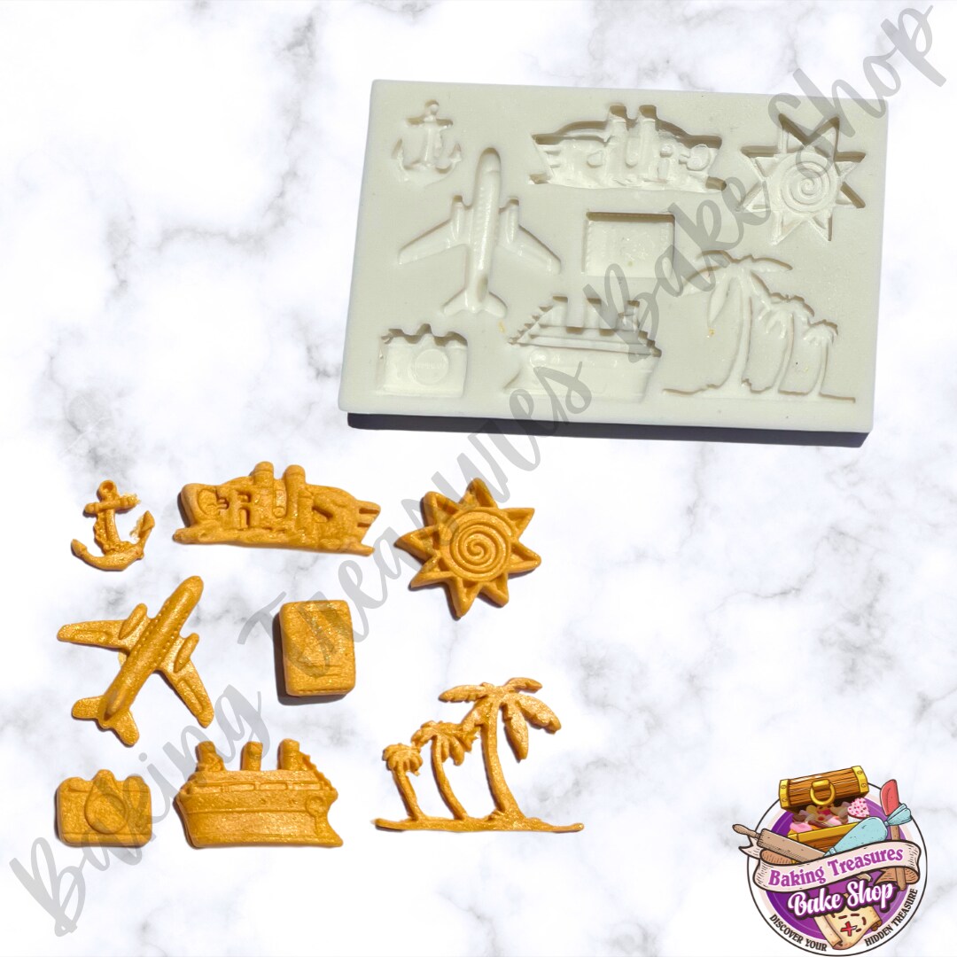 Summer Vacation Cruise Silicone Mold