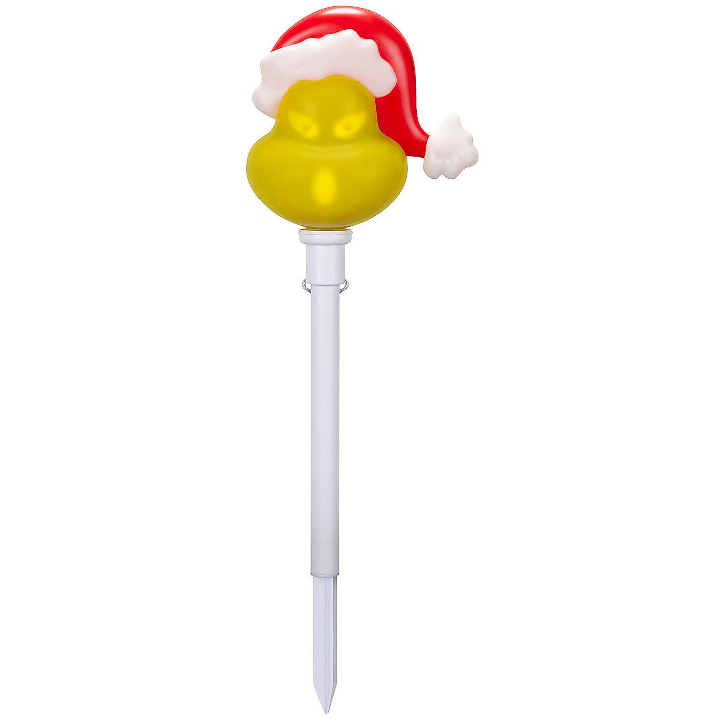 Lightshow EmoteGlow Grinch Pathway Yard Stakes, 22&#x22;