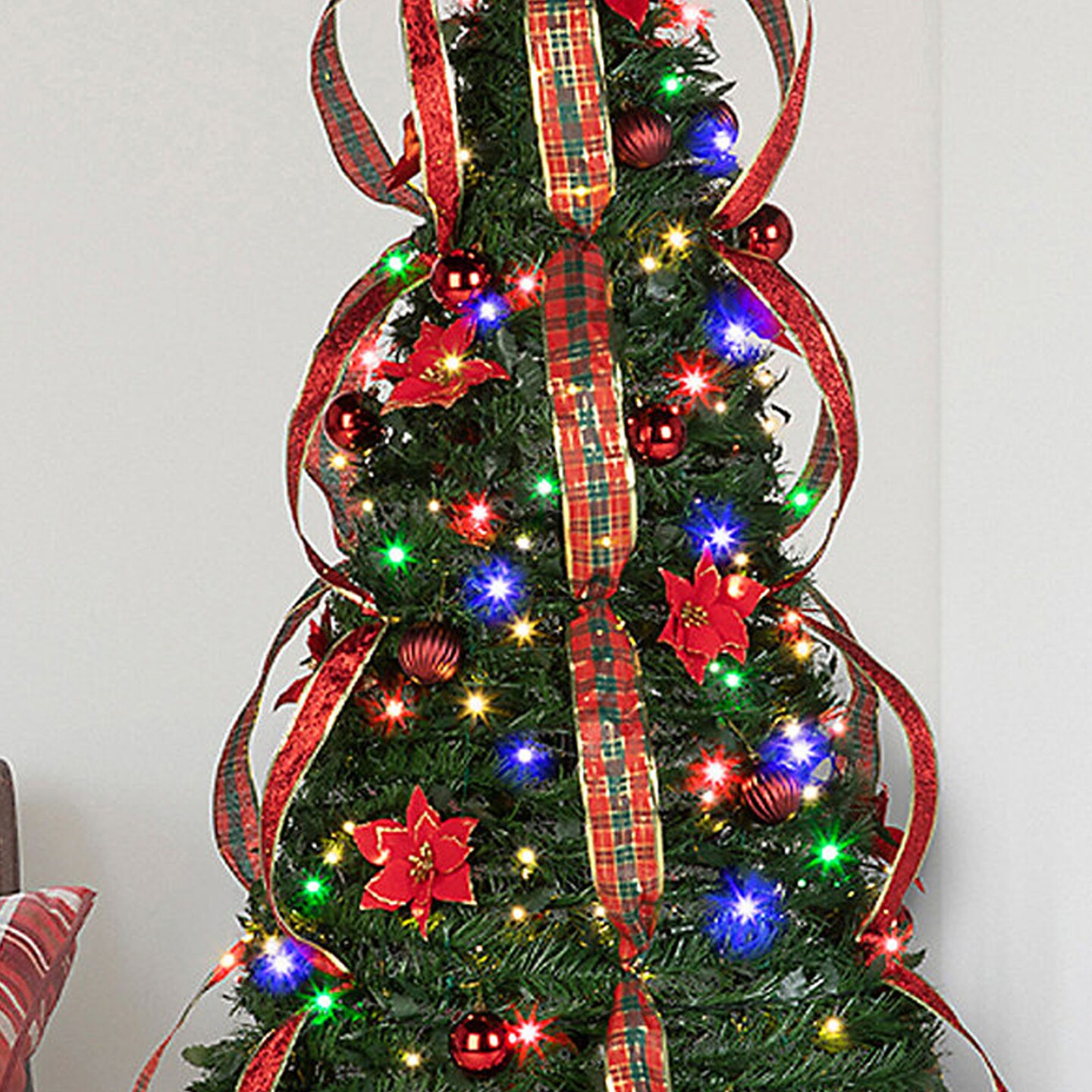 Christmas Tree Simplici 7.5 Ft. with Multicolored Lights