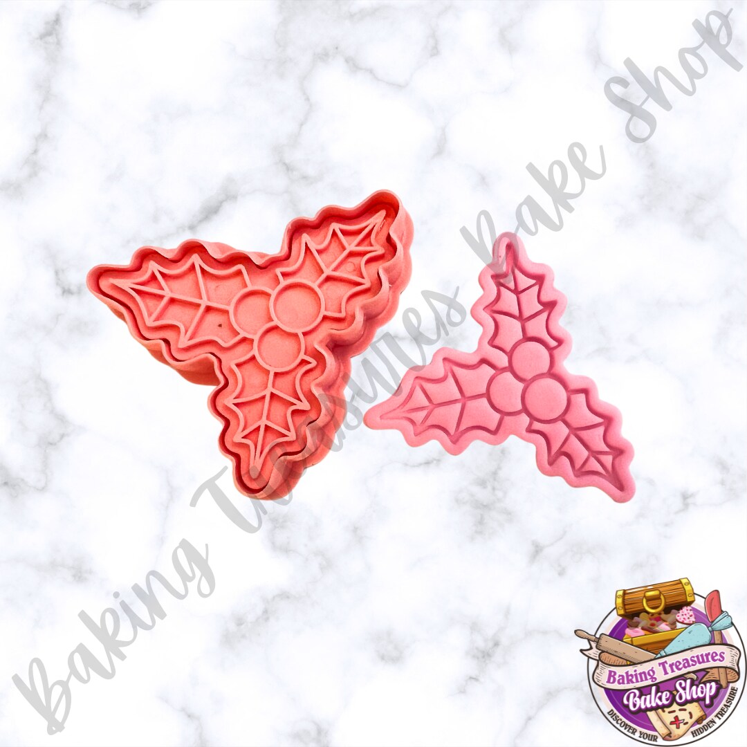 Christmas Cookie Cutter and Embosser Set 2