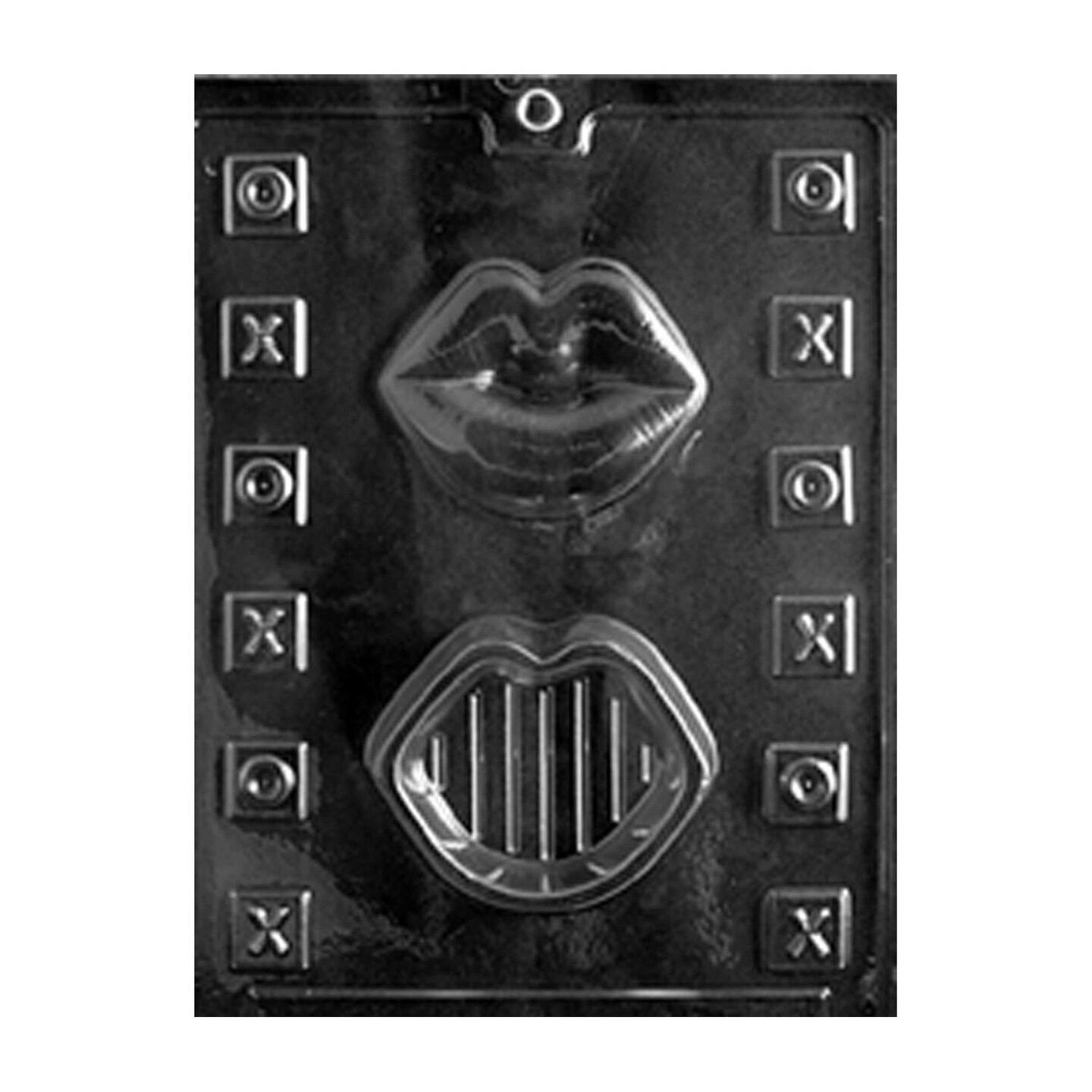 Lips Pour Box Chocolate Mold for Custom Treats